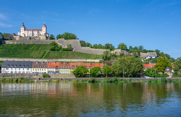 Fototapeta premium Marienberg Fortress in Wuerzburg