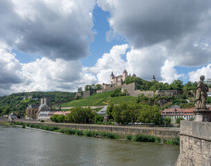 Fototapeta premium Marienberg Fortress in Wuerzburg