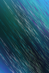 abstract blue background, The fabric-inspired graphic features a diverse and abstract color palette with vibrant lines and four distinct stripes in the background.