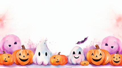 Cute Halloween Pumpkins