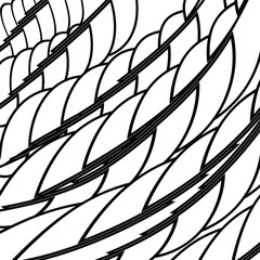 Vector monochrome lines seamless pattern Background