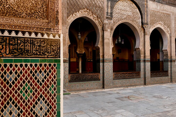 Madrasa Bou Inania. Fes, Marocco