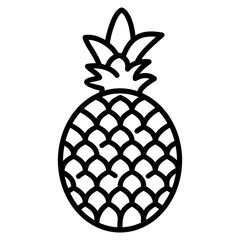 Pineapple Icon Element For Design