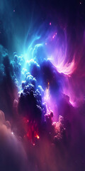 Obraz na płótnie Canvas nebula dust texture background