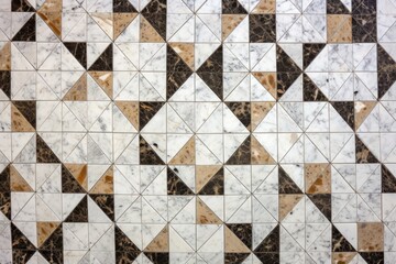 marble slab with an intricate diamond-tiled pattern