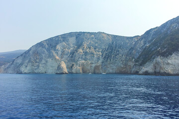 Coastline of Lefkada, Ionian Islands, Greece