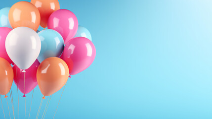 Fototapeta na wymiar Colourful balloons