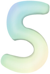 Hindu-Arabic numerals number 5