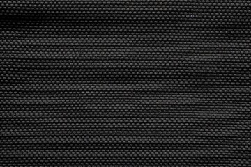 cotton twill fabric detail in black color