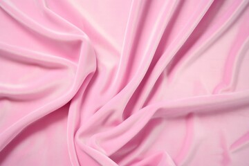 baby pink velvet fabric presented flat and stretched
