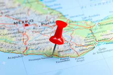 Pinotepa Nacional, Mexico pin on map