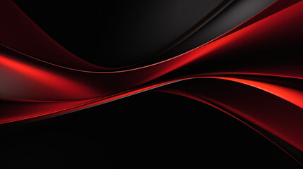 Abstract and minimalist background in black and red colors