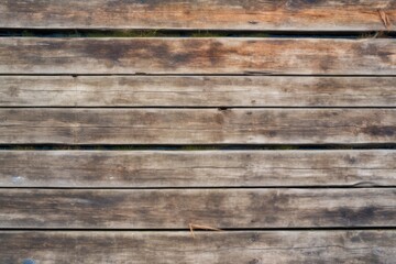 Fototapeta premium texture of an old wooden bridge planks