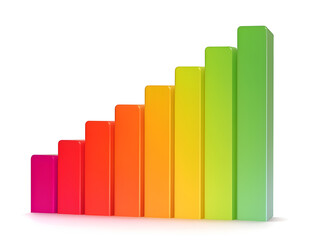 Statistics, graphs, bars, investing2