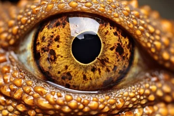 Foto op Canvas close-up of a toads eye detail © Alfazet Chronicles