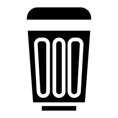 trash bin glyph
