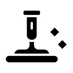 toilet pump glyph icon