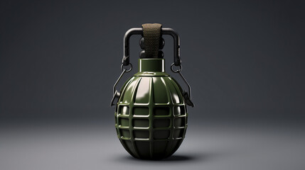 Grenade illustration. 3d illustration of a grenade