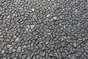 gravelly concrete road texture