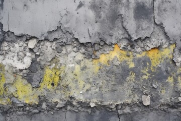 micro details of a concrete basement wall