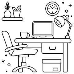 Premium download icon of workroom 

