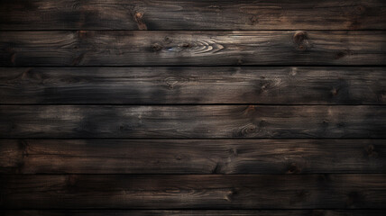 Fototapeta na wymiar Dark wooden texture and background.