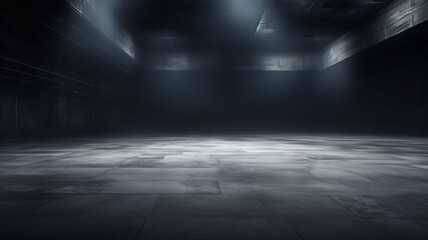 dark concrete wall and floor background