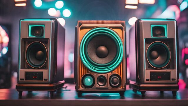 different speakers and sound systems with the help of generative AI
