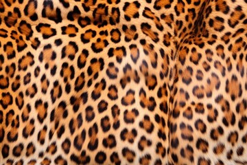 closeup of fur texture on a leopard print blanket