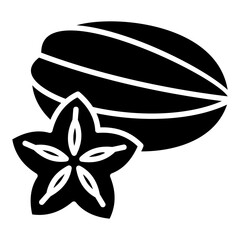 Carambola Icon Element For Design