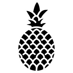 Pineapple Icon Element For Design