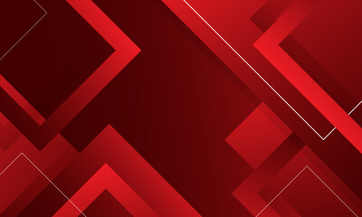 Abstract red geometric background. Eps10 vector - obrazy, fototapety, plakaty
