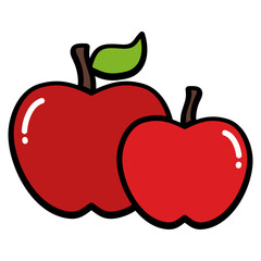 Apple Icon Element For Design