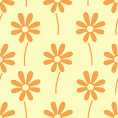 Floral botanical texture pattern . Seamless flower pattern can be used for wallpaper, pattern fills, web page background, surface textures.