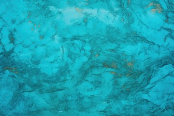 Fototapeta na wymiar vibrant turquoise marble surface with contrasting dark shades