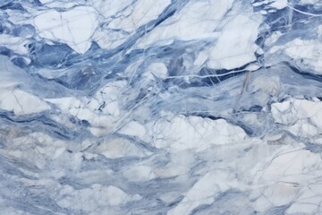 Obraz premium close-up of polished marble with blue-grey veining