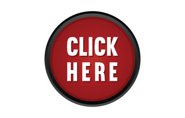 Click here. Button, badge design