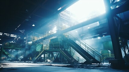 Plastic processing background