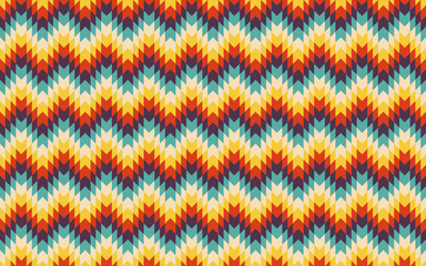 Retro vintage seamless pattern. Geometric classic pattern in retro style 
