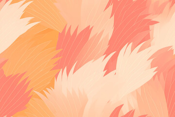 Fototapeta na wymiar simple and creative pattern in pink and orange