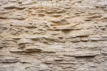 limestone wall texture in artificial light