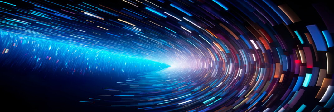abstract background with code snippets swirling around like a vortex, conveying the dynamic nature of software development.