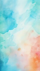 Watercolor abstract blurred background