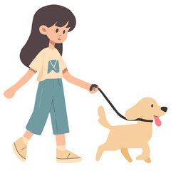 child and dog