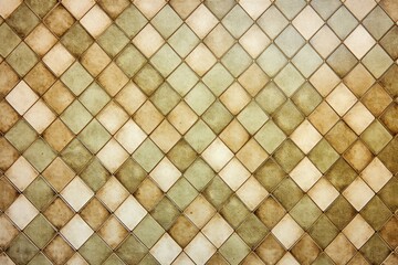 faux tile wallpaper with a smooth texture