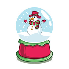 snowman on christmas