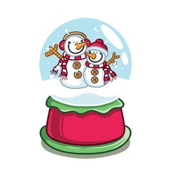 snowman on christmas