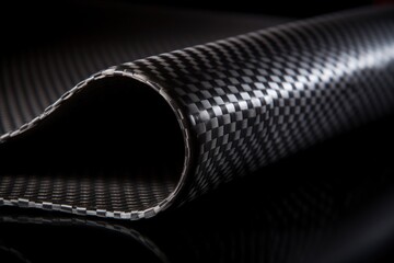 carbon fiber sheet used in bicycle frames - obrazy, fototapety, plakaty