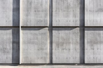 close-up shot of raw concrete textures on a brutalist building