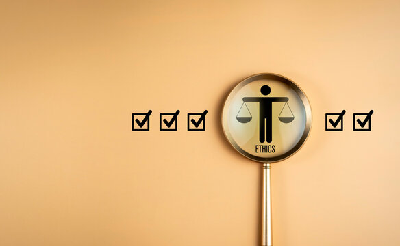 Business ethics concept. Professional business integrity and moral for good governance policy. The effective compliance and law principle culture in corporate. Ethical invest, sustainable development.
